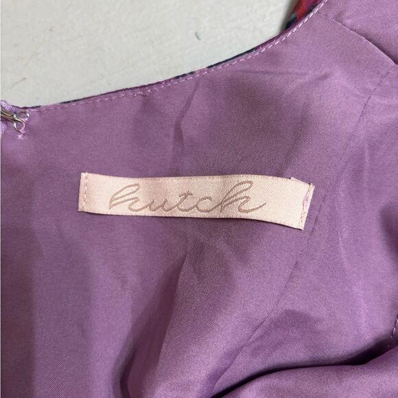 Hutch Purple Floral Mini Dress - Picture 8 of 9